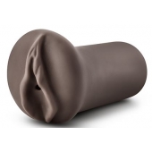 Коричневый мастубратор-вагина Nicole s Kitty - Blush Novelties - в Чебоксарах купить с доставкой