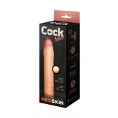 Телесная насадка-удлинитель из неоскин - 19,5 см. - LOVETOY (А-Полимер) - в Чебоксарах купить с доставкой