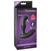 Черный массажер простаты Electro Stim Prostate Vibe с электростимуляцией - 13,3 см. - Pipedream - купить с доставкой в Чебоксарах