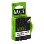 Презервативы в железном кейсе MAXUS Mixed - 3 шт. - Maxus - купить с доставкой в Чебоксарах