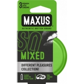 Презервативы в железном кейсе MAXUS Mixed - 3 шт. - Maxus - купить с доставкой в Чебоксарах