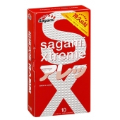 Утолщенные презервативы Sagami Xtreme Feel Long с точками - 10 шт. - Sagami - купить с доставкой в Чебоксарах
