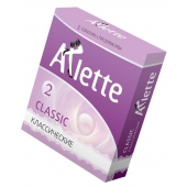 Классические презервативы Arlette Classic - 3 шт. - Arlette - купить с доставкой в Чебоксарах