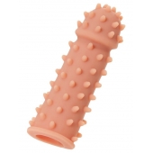 Телесная реалистичная насадка KOKOS Extreme Sleeve 03 с дополнительной стимуляцией - 12,7 см. - KOKOS - в Чебоксарах купить с доставкой