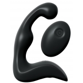 Черный вибромассажер простаты с пультом ДУ Control P-Spot Pro - Pipedream - в Чебоксарах купить с доставкой