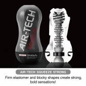 Мастурбатор AIR-TECH Squeeze Strong - Tenga - в Чебоксарах купить с доставкой