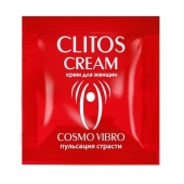 Пробник возбуждающего крема для женщин Clitos Cream - 1,5 гр. - Биоритм - купить с доставкой в Чебоксарах