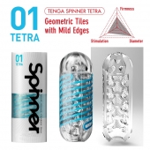 Мастурбатор SPINNER Tetra - Tenga - в Чебоксарах купить с доставкой
