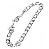 Серебристая соединительная цепочка с двумя карабинами - ToyFa - купить с доставкой в Чебоксарах