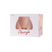 Мастурбатор-полуторс Cherry с вибрацией и двумя любовными тоннелями - KOKOS - в Чебоксарах купить с доставкой