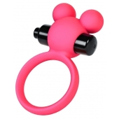 Розовое виброкольцо на пенис A-Toys - A-toys - в Чебоксарах купить с доставкой