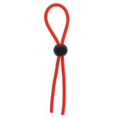 Красное эрекционное лассо с одной бусиной-утяжкой STRETCHY THIN LASSO - Dream Toys - в Чебоксарах купить с доставкой