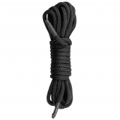 Черная веревка для бондажа Easytoys Bondage Rope - 5 м. - Easy toys - купить с доставкой в Чебоксарах