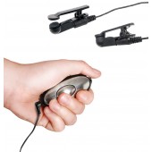 Черные электрические зажимы для сосков Shock Therapy Nipple Clamps - Pipedream - купить с доставкой в Чебоксарах