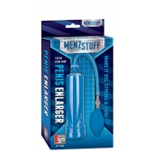 Синяя вакуумная помпа MENZSTUFF PENIS ENLARGER - Dream Toys - в Чебоксарах купить с доставкой
