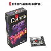 Ароматизированные презервативы DOMINO  Фруктовый слот  - 6 шт. - Domino - купить с доставкой в Чебоксарах