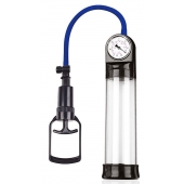 Прозрачная вакуумная помпа Sex Expert с манометром - Sex Expert - в Чебоксарах купить с доставкой