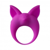 Фиолетовое эрекционное кольцо Kitten Kyle - Lola Games - в Чебоксарах купить с доставкой