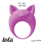 Фиолетовое эрекционное кольцо Lemur Remi - Lola Games - в Чебоксарах купить с доставкой