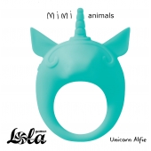 Зеленое эрекционное кольцо Unicorn Alfie - Lola Games - в Чебоксарах купить с доставкой