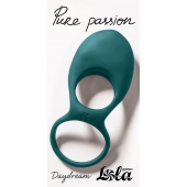 Зеленое эрекционное виброкольцо Daydream - Lola Games - в Чебоксарах купить с доставкой