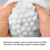 Белый мастурбатор Tenga Geo Coral - Tenga - в Чебоксарах купить с доставкой