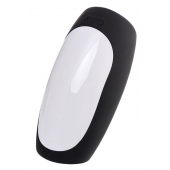 Черно-белый перезаряжаемый мастурбатор Erotist Hailstorm - Erotist Adult Toys - в Чебоксарах купить с доставкой