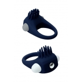 Синее эрекционное виброкольцо STIMU RING - Dream Toys - в Чебоксарах купить с доставкой