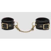 Черные наручники Bound to You Faux Leather Wrist Cuffs - Fifty Shades of Grey - купить с доставкой в Чебоксарах