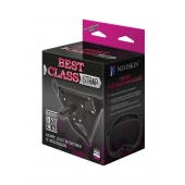 Черный пояс для насадок BEST CLASS STRAP - LOVETOY (А-Полимер) - купить с доставкой в Чебоксарах