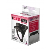 Черный пояс для насадок CLASS STRAP Restyling - LOVETOY (А-Полимер) - купить с доставкой в Чебоксарах