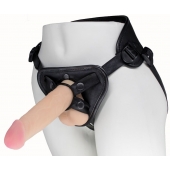 Пояс харнесс BEST UNI strap с 2 насадками - 18 и 22 см. - LOVETOY (А-Полимер) - купить с доставкой в Чебоксарах