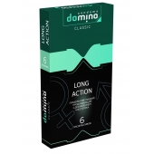 Презервативы с пролонгирующим эффектом DOMINO Classic Long action - 6 шт. - Domino - купить с доставкой в Чебоксарах