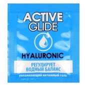 Лубрикант на водной основе Active Glide с гиалуроновой кислотой - 3 гр. - Биоритм - купить с доставкой в Чебоксарах