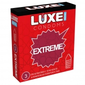 Текстурированные презервативы LUXE Royal Extreme - 3 шт. - Luxe - купить с доставкой в Чебоксарах
