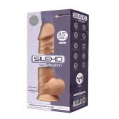 Телесный вибратор-реалистик Silexd Model 1 - 21,5 см. - Adrien Lastic