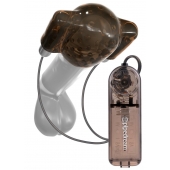 Дымчатый вибростимулятор головки пениса Dual Vibrating Head Teaser - Pipedream - в Чебоксарах купить с доставкой