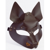 Коричневая маска Wolf - Sitabella - купить с доставкой в Чебоксарах