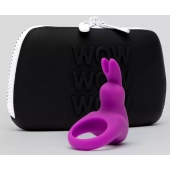 Фиолетовое эрекционное виброкольцо Happy Rabbit Cock Ring Kit - Happy Rabbit - в Чебоксарах купить с доставкой