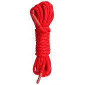 Красная веревка для связывания Nylon Rope - 5 м. - Easy toys - купить с доставкой в Чебоксарах