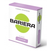 Классические презервативы Bariera Classic - 3 шт. - Bariera - купить с доставкой в Чебоксарах