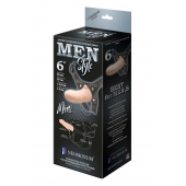 Пустотелый фаллопротез MEN STYLE - 17,5 см. - LOVETOY (А-Полимер) - купить с доставкой в Чебоксарах