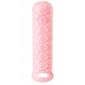 Розовый фаллоудлинитель Homme Long - 15,5 см. - Lola Games - в Чебоксарах купить с доставкой