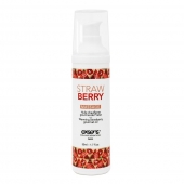 Разогревающее массажное масло  с ароматом клубники Gourmet Strawberry - 50 мл. - Exsens - купить с доставкой в Чебоксарах