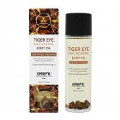 Органическое массажное масло TIGER EYE MACADAMIA - 100 мл. - Exsens - купить с доставкой в Чебоксарах