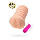 Мастурбатор-вагина Lady с вибрацией - KOKOS - в Чебоксарах купить с доставкой