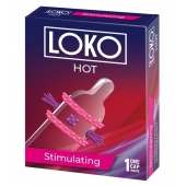 Стимулирующая насадка на пенис LOKO HOT с возбуждающим эффектом - Sitabella - в Чебоксарах купить с доставкой