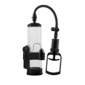 Прозрачная вакуумная помпа с вибрацией Vibrating Penis Pump - Dream Toys - в Чебоксарах купить с доставкой