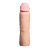 Телесная фаллическая насадка на пенис Magnum Xtender - 23 см. - Blush Novelties - в Чебоксарах купить с доставкой