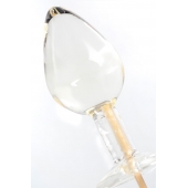 Прозрачный леденец в форме малой анальной пробки со вкусом пина колада - Sosuчki - купить с доставкой в Чебоксарах